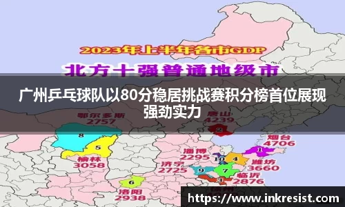 广州乒乓球队以80分稳居挑战赛积分榜首位展现强劲实力